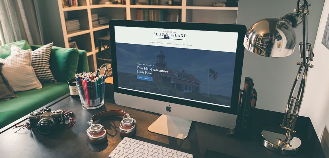 Seguin Island Website Redesign