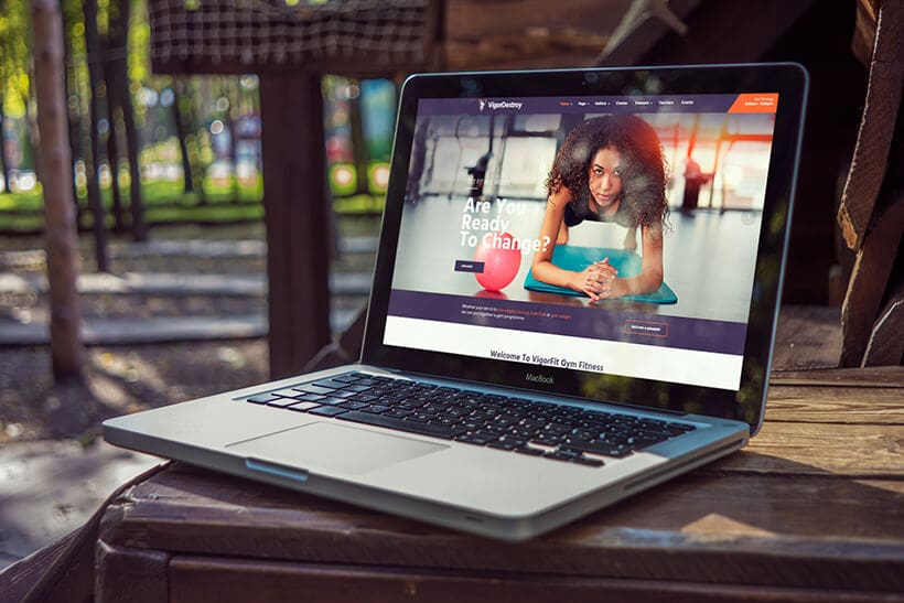 Fitness WordPress Website Theme