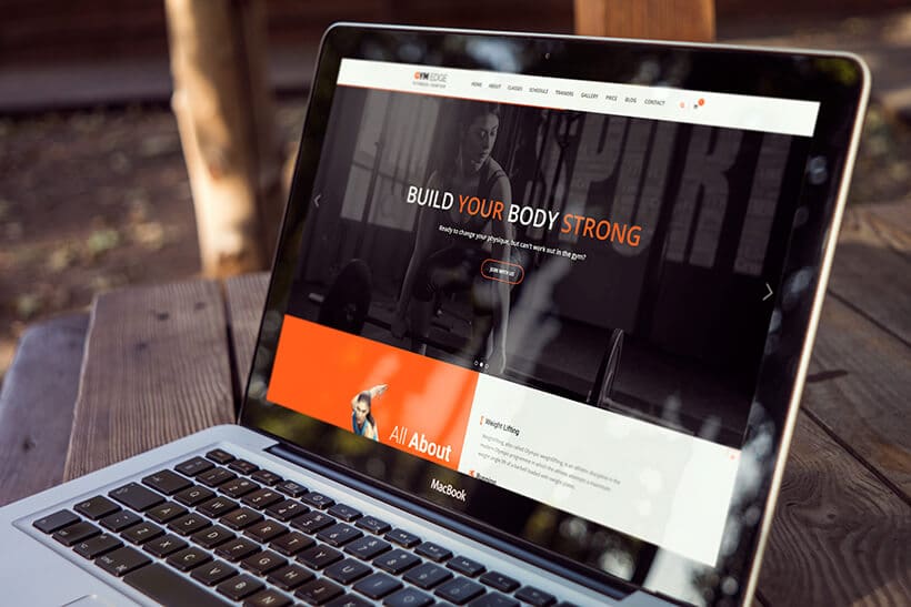 Fitness WordPress Website Theme