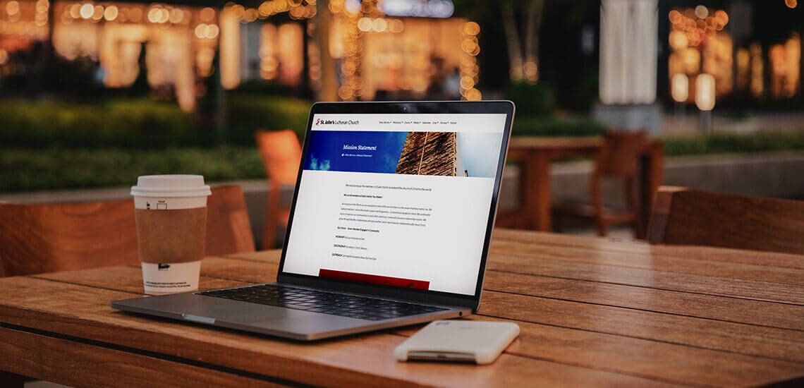 St. John's Lutheran Church Website Redesign