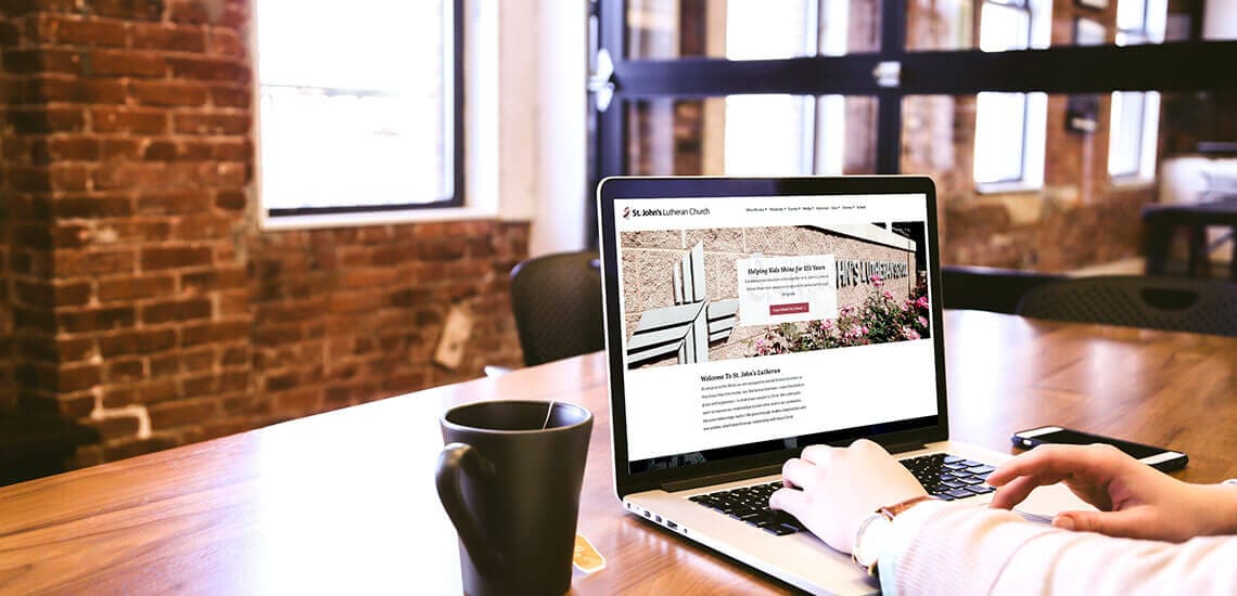 St. John's Lutheran Church Website Redesign
