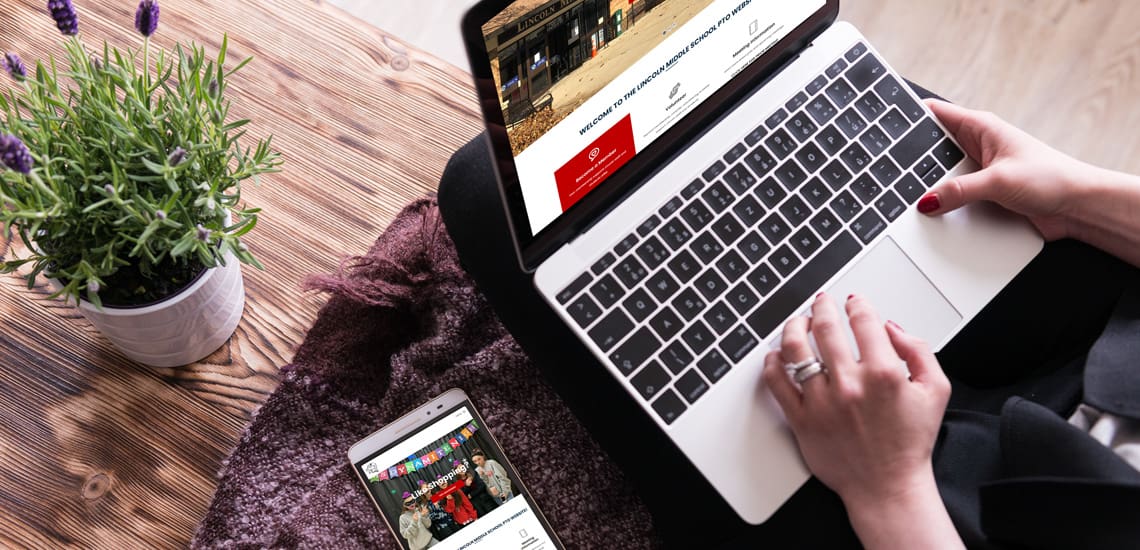 Lincoln PTO Website Design