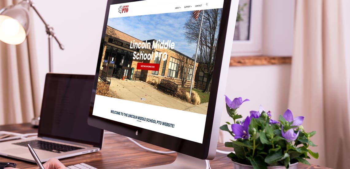 Lincoln PTO Website Design