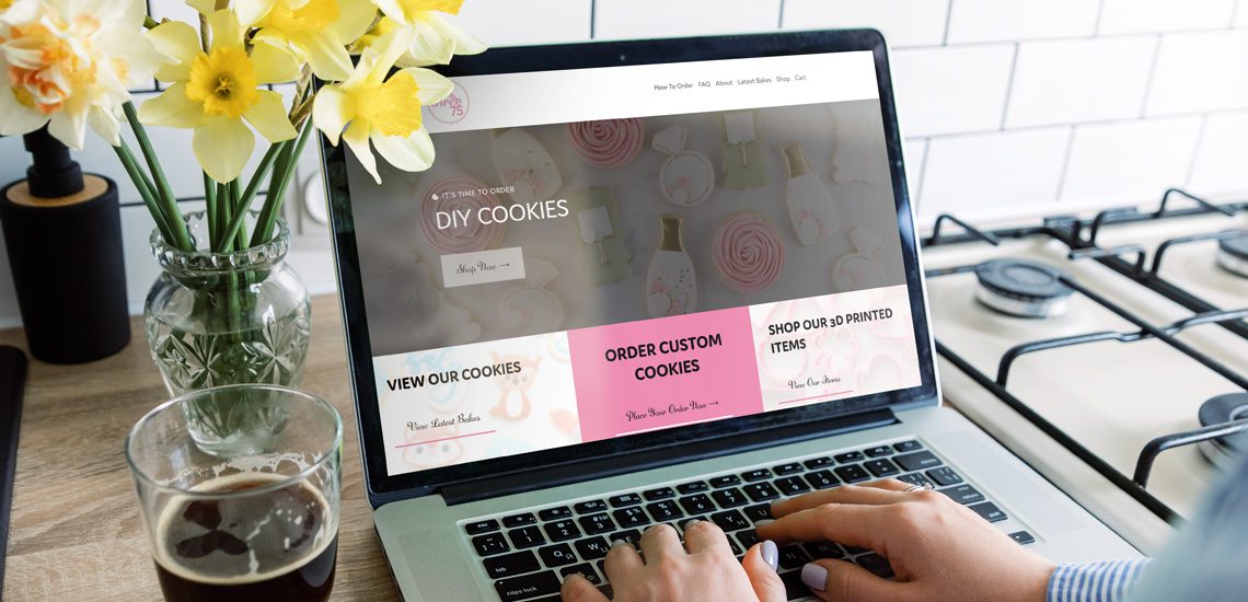 Three75 Cookies Website eCommerce Redesign