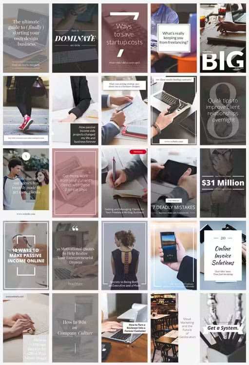 How to Use Pinterest for Blogging 3 Example of click-worthy Pinterest pins.
