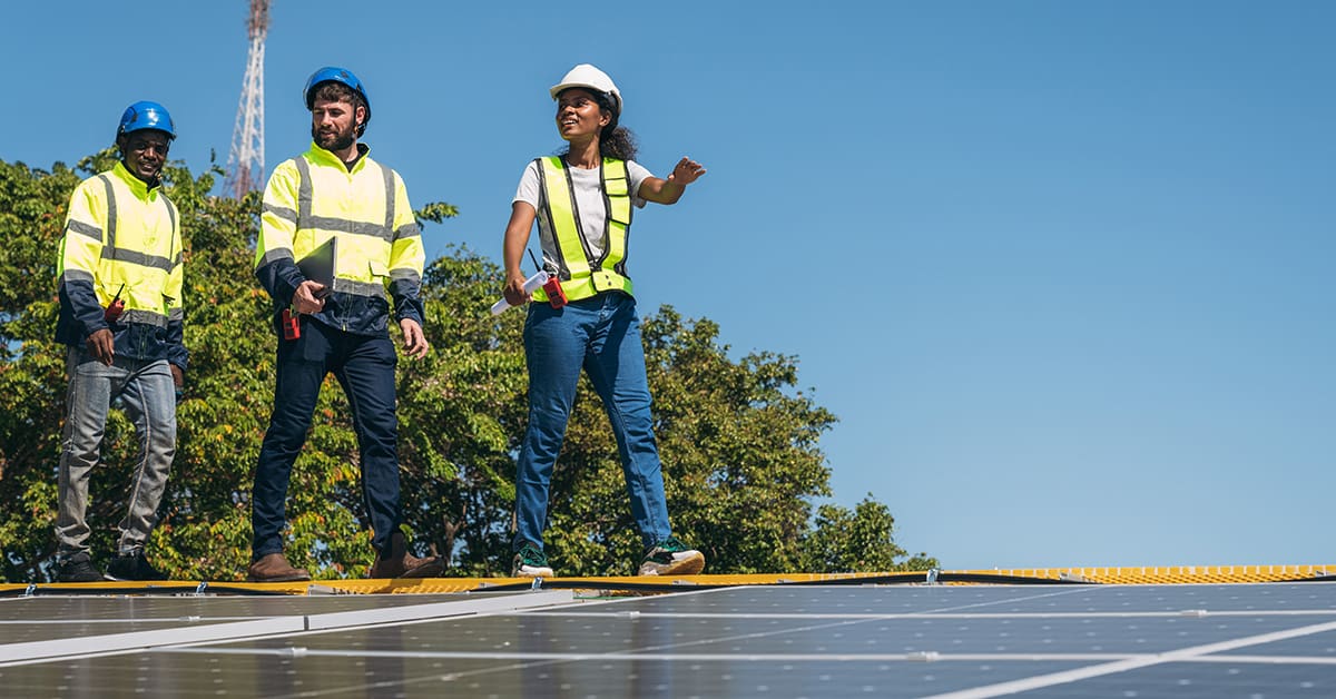 Solar Marketing: Turning Sunshine into Sales 4 Solar company working on solar marketing